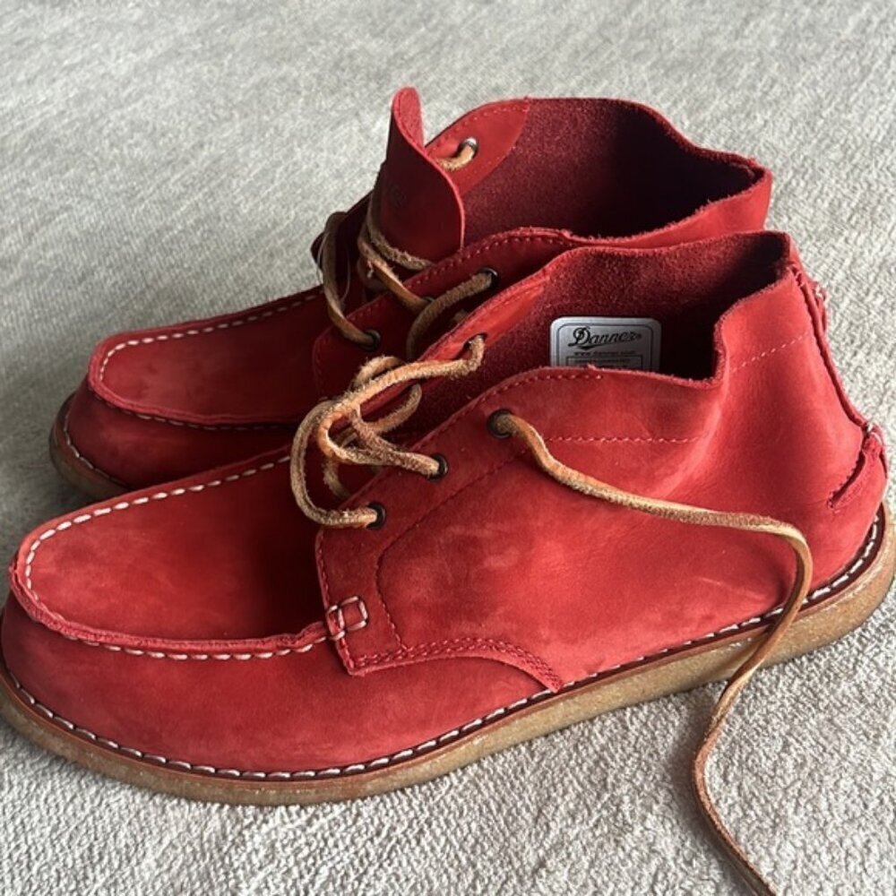 Men's Danner Chukka Lifestyle Boot Red Size 10.5 - Picture 1 of 8